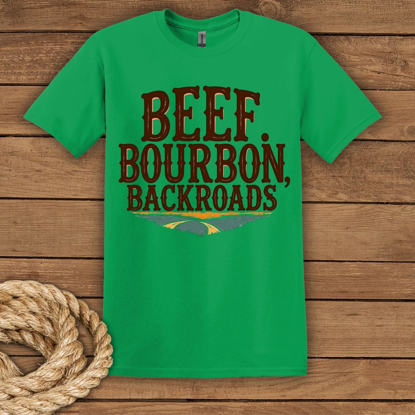 Beef Bourbon Backroads Unisex T-Shirt
