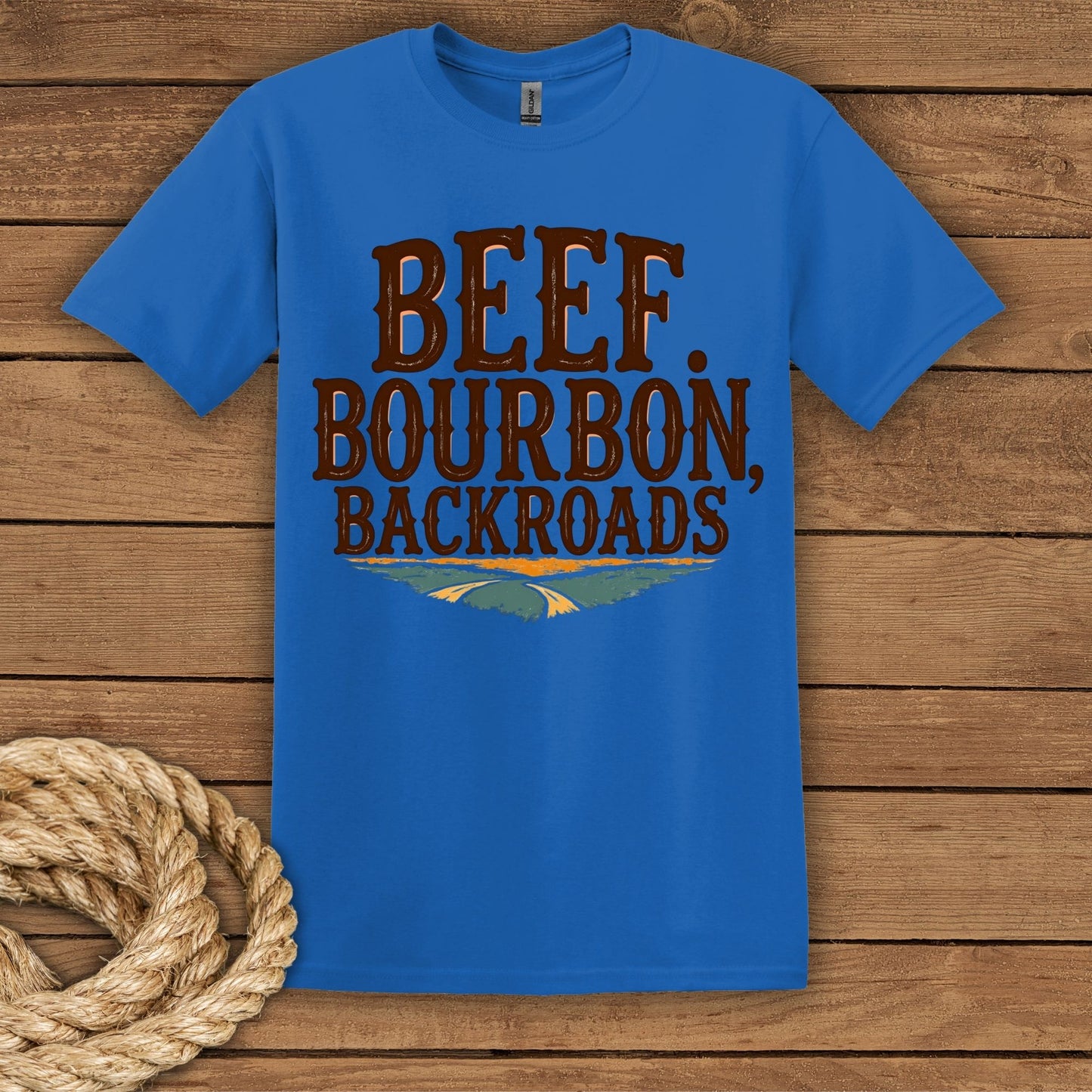Beef Bourbon Backroads Unisex T-Shirt