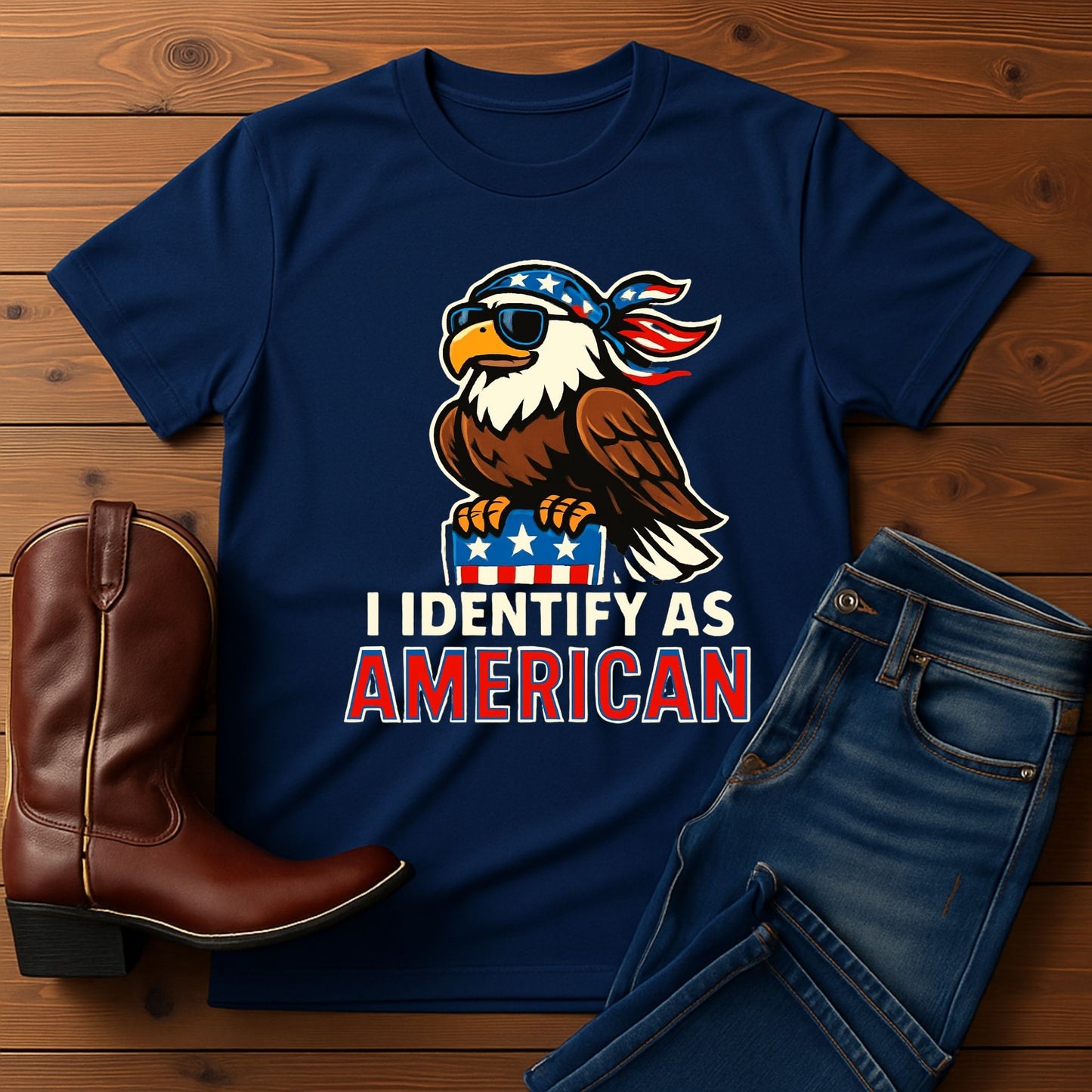 I Identify As American T-Shirt
