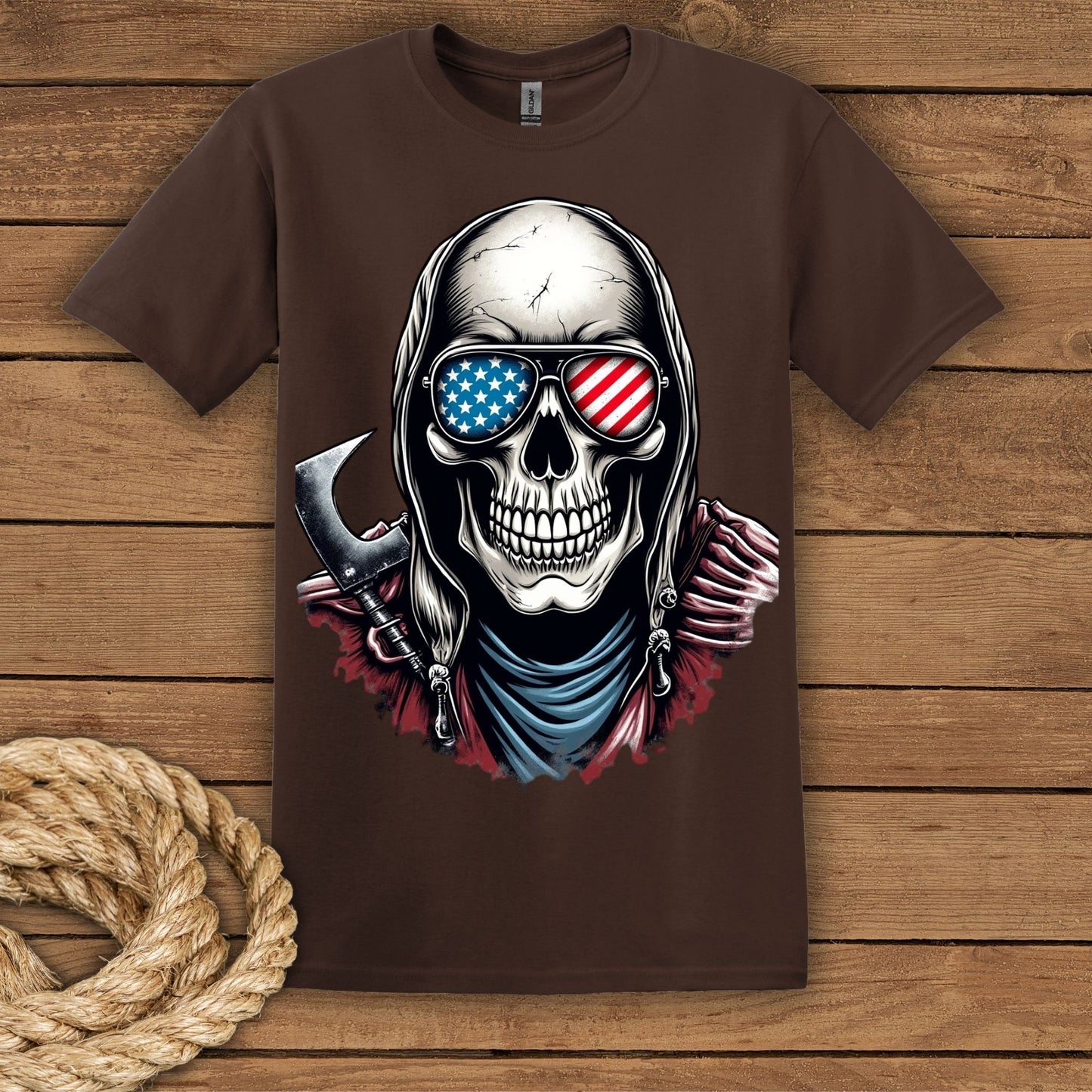 American Skull T-Shirt