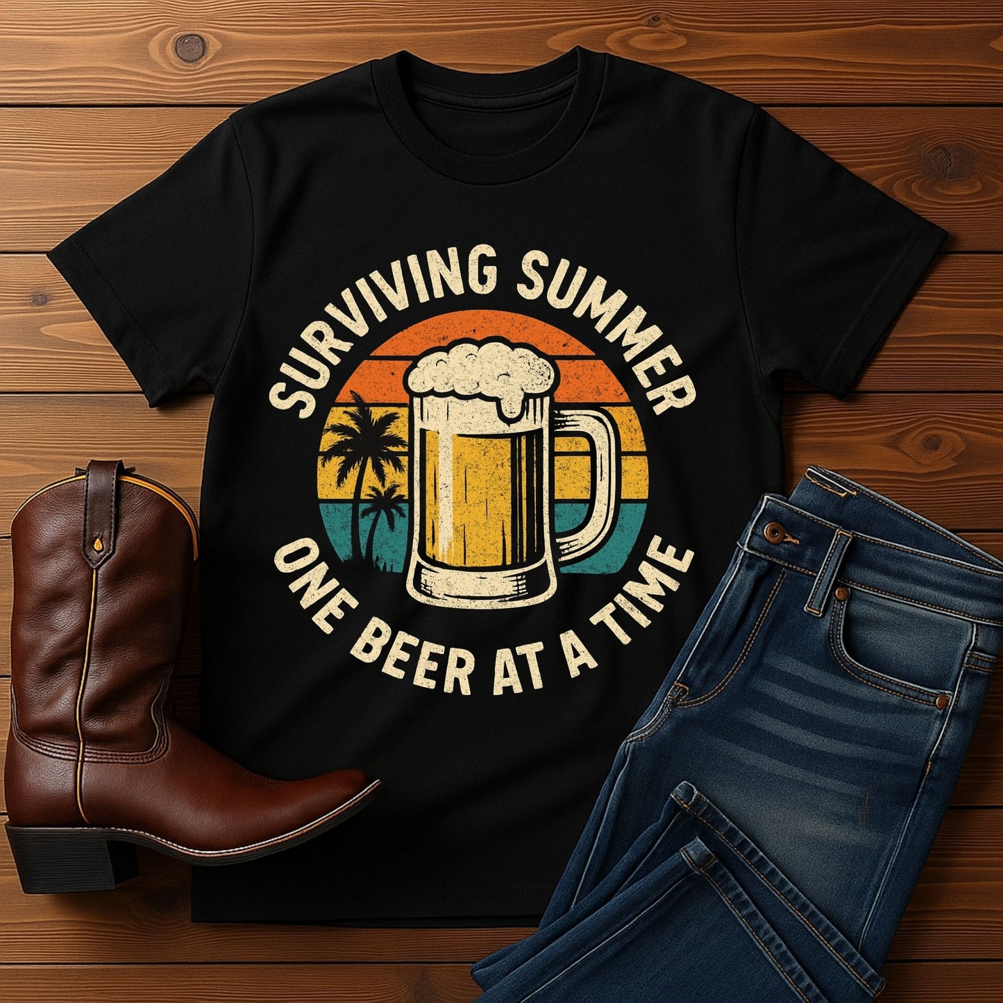 Summer Vibes Beer Lovers T-Shirt