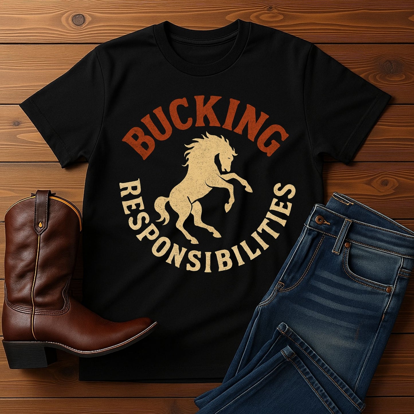 Bucking Responsibilities T-Shirt