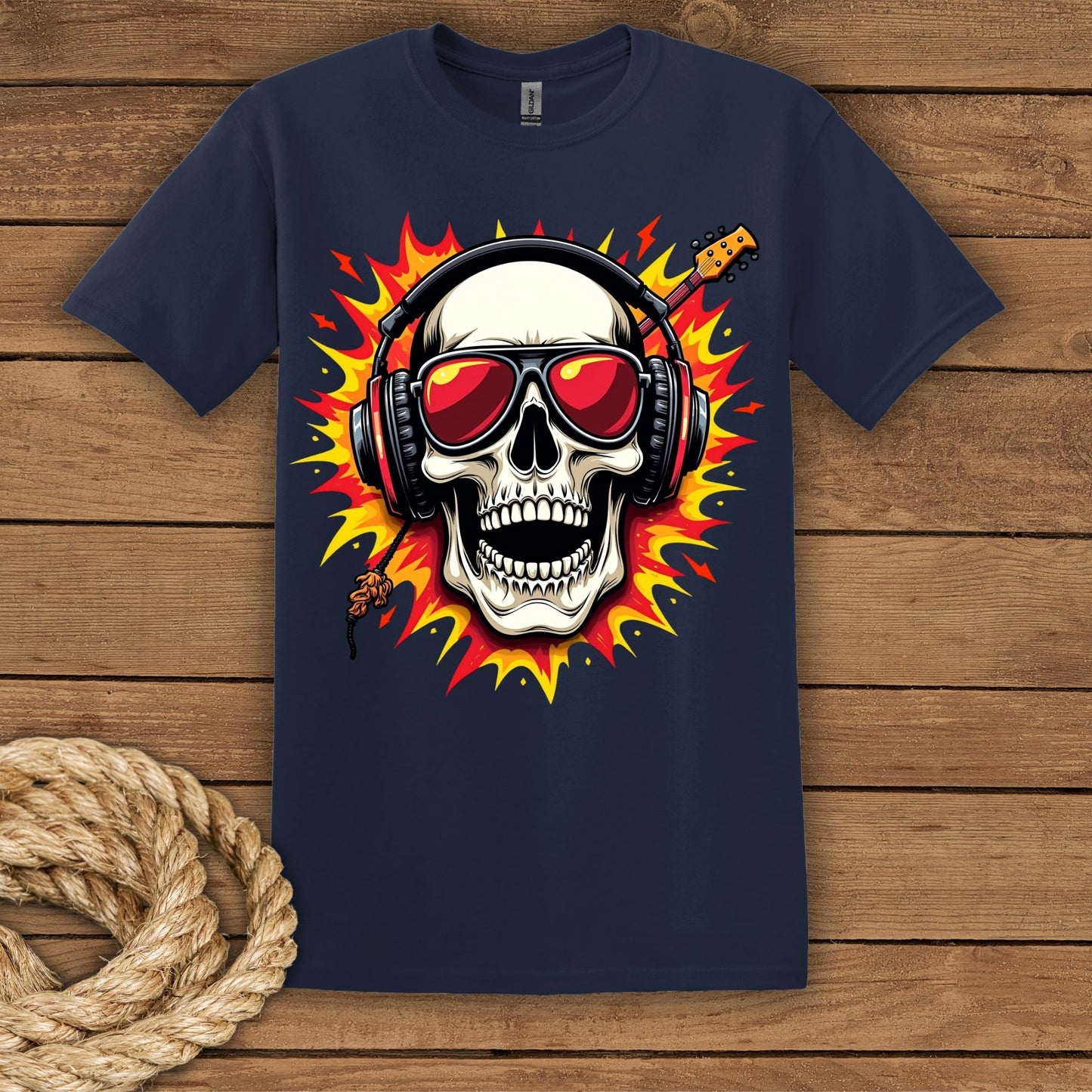 Rock n' Roll Skull T-Shirt