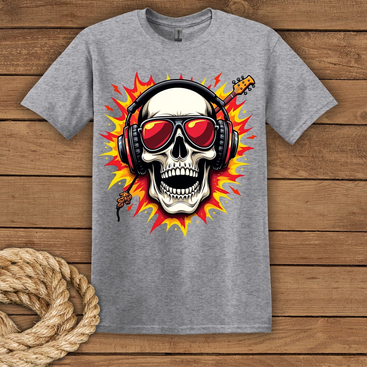 Rock n' Roll Skull T-Shirt