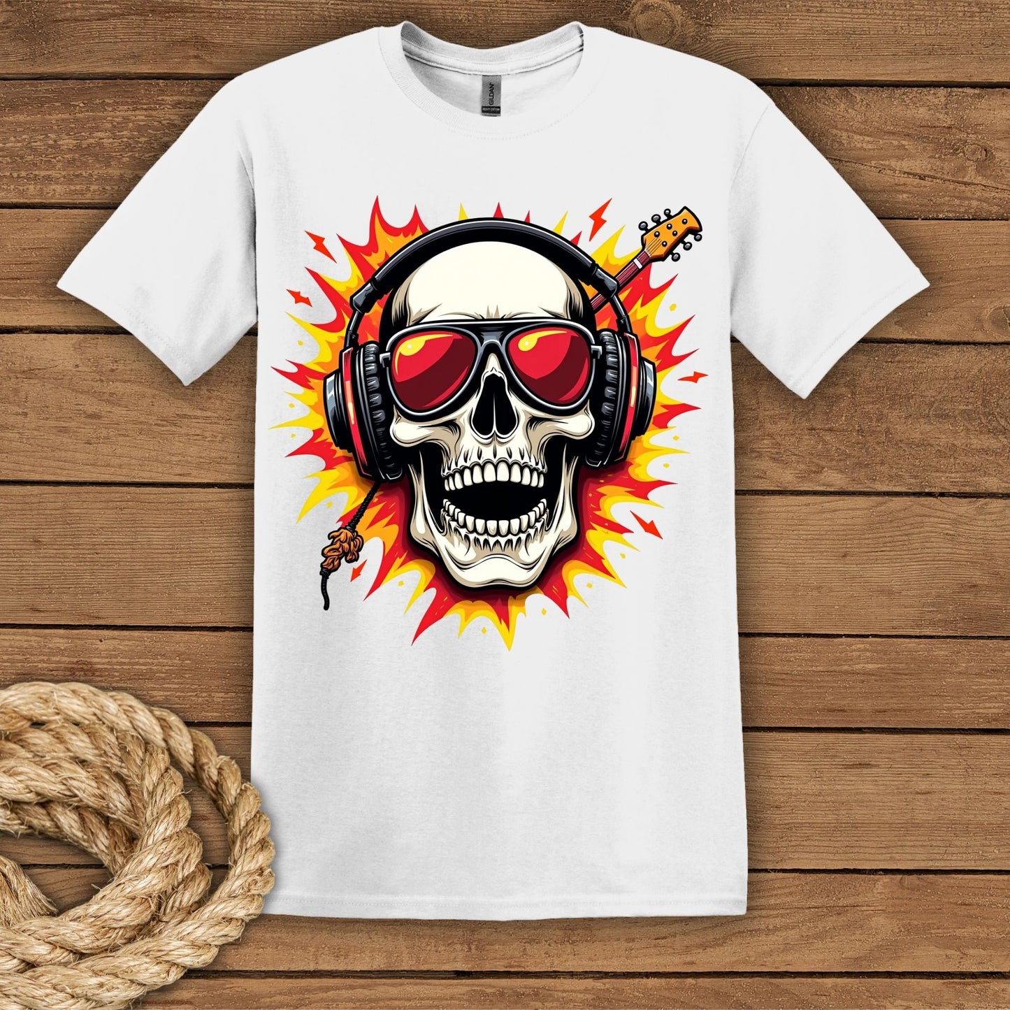 Rock n' Roll Skull T-Shirt