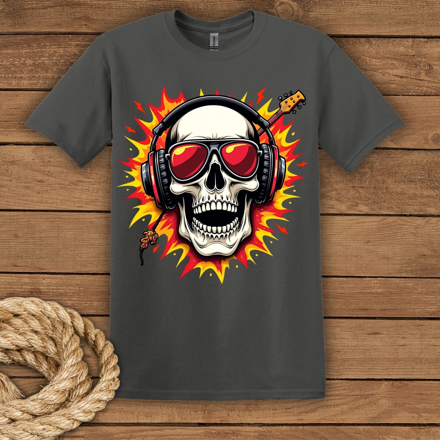 Rock n' Roll Skull T-Shirt