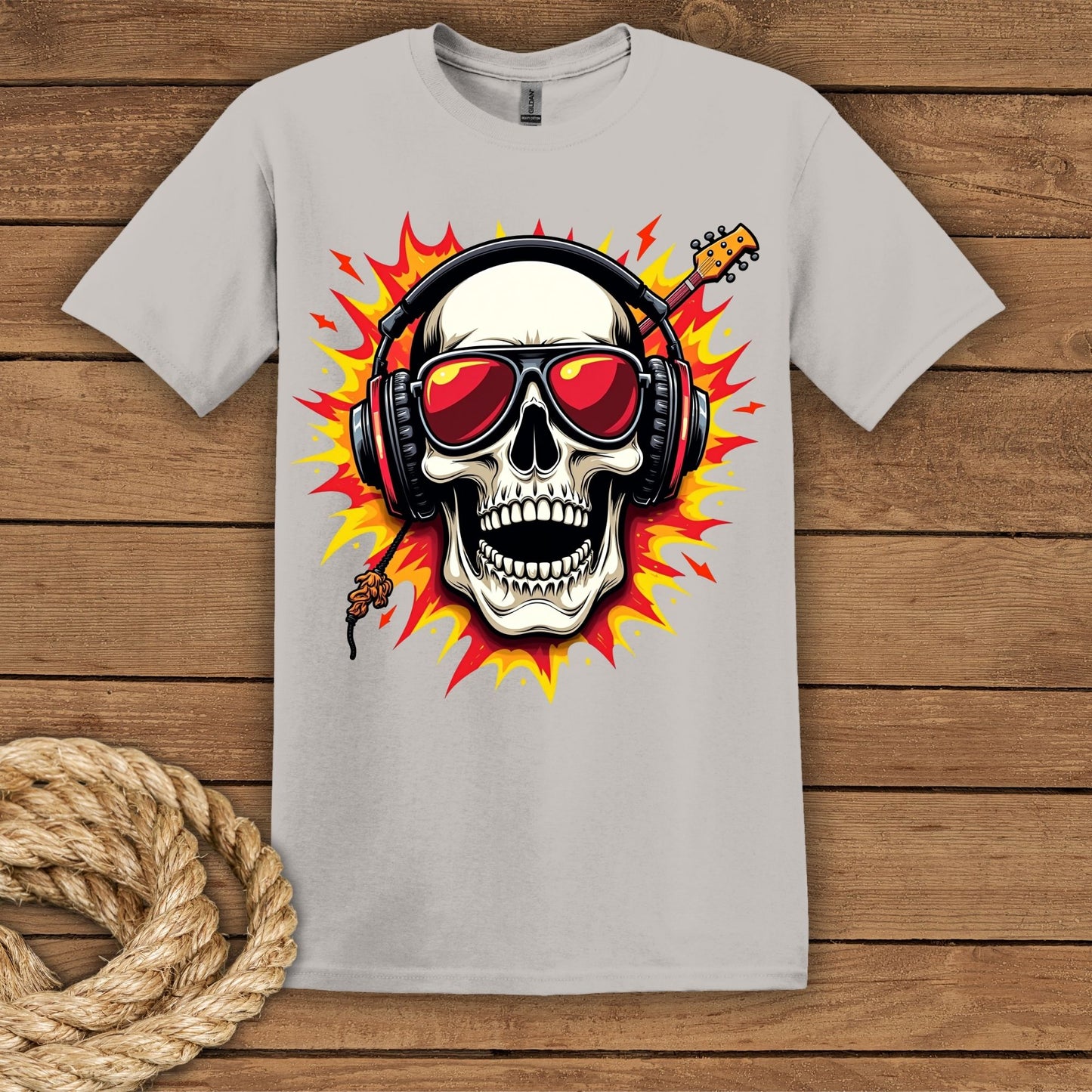 Rock n' Roll Skull T-Shirt