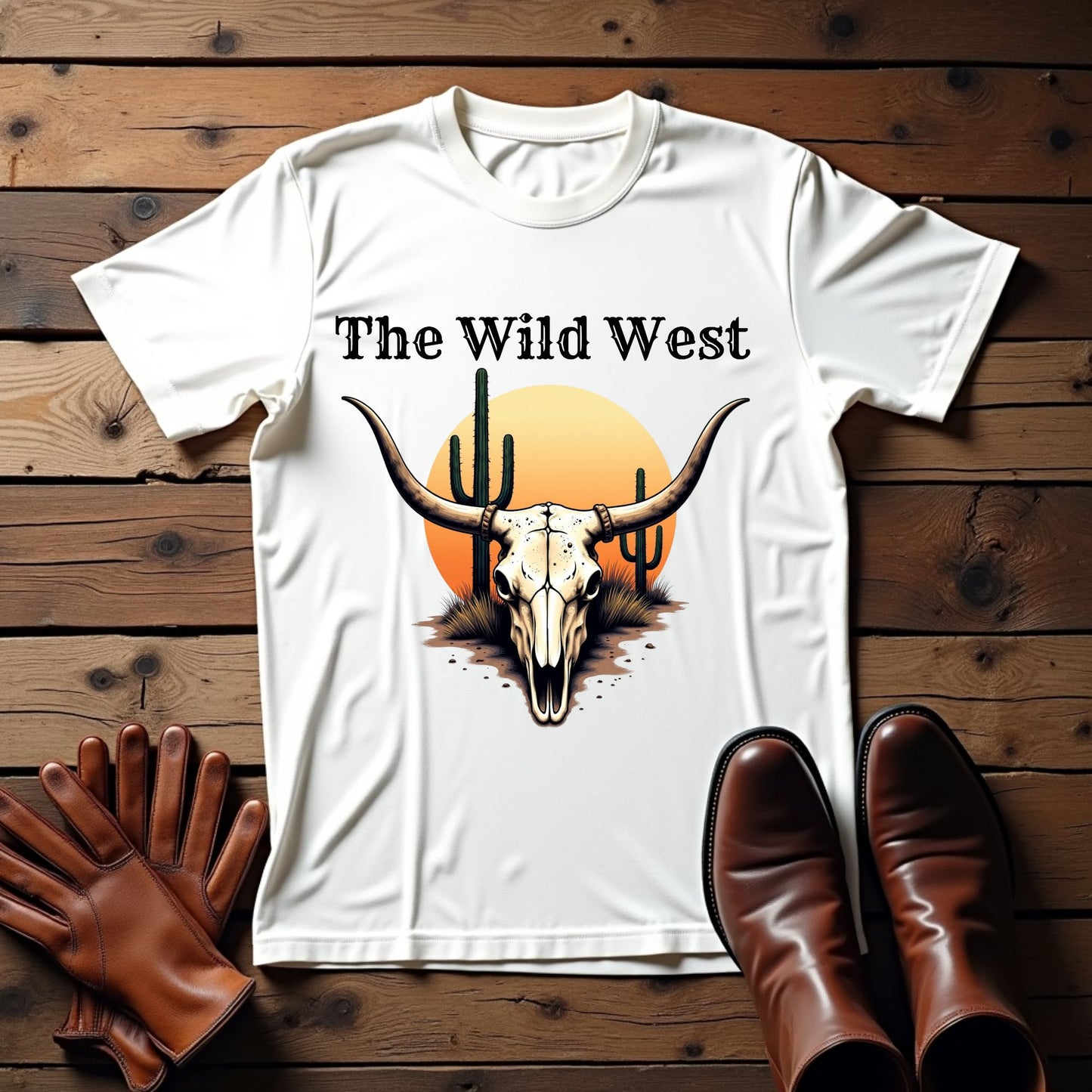 Wild West Graphic Tee, Unisex Shirt