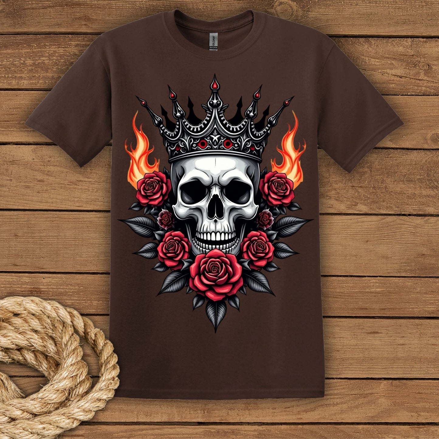 Skull Crown Graphic T-Shirt