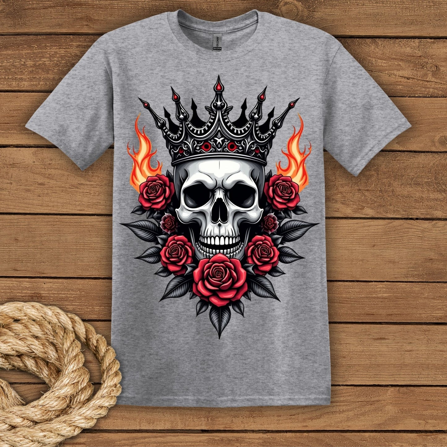 Skull Crown Graphic T-Shirt