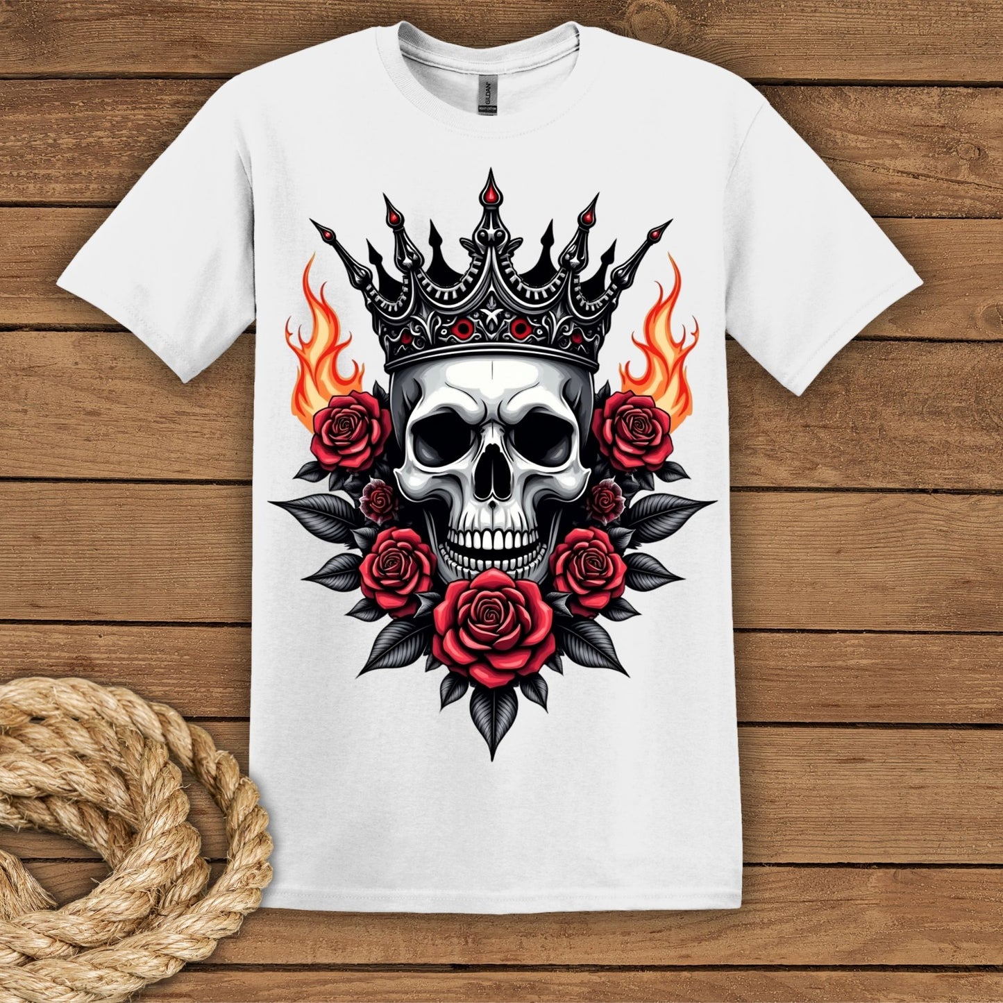 Skull Crown Graphic T-Shirt