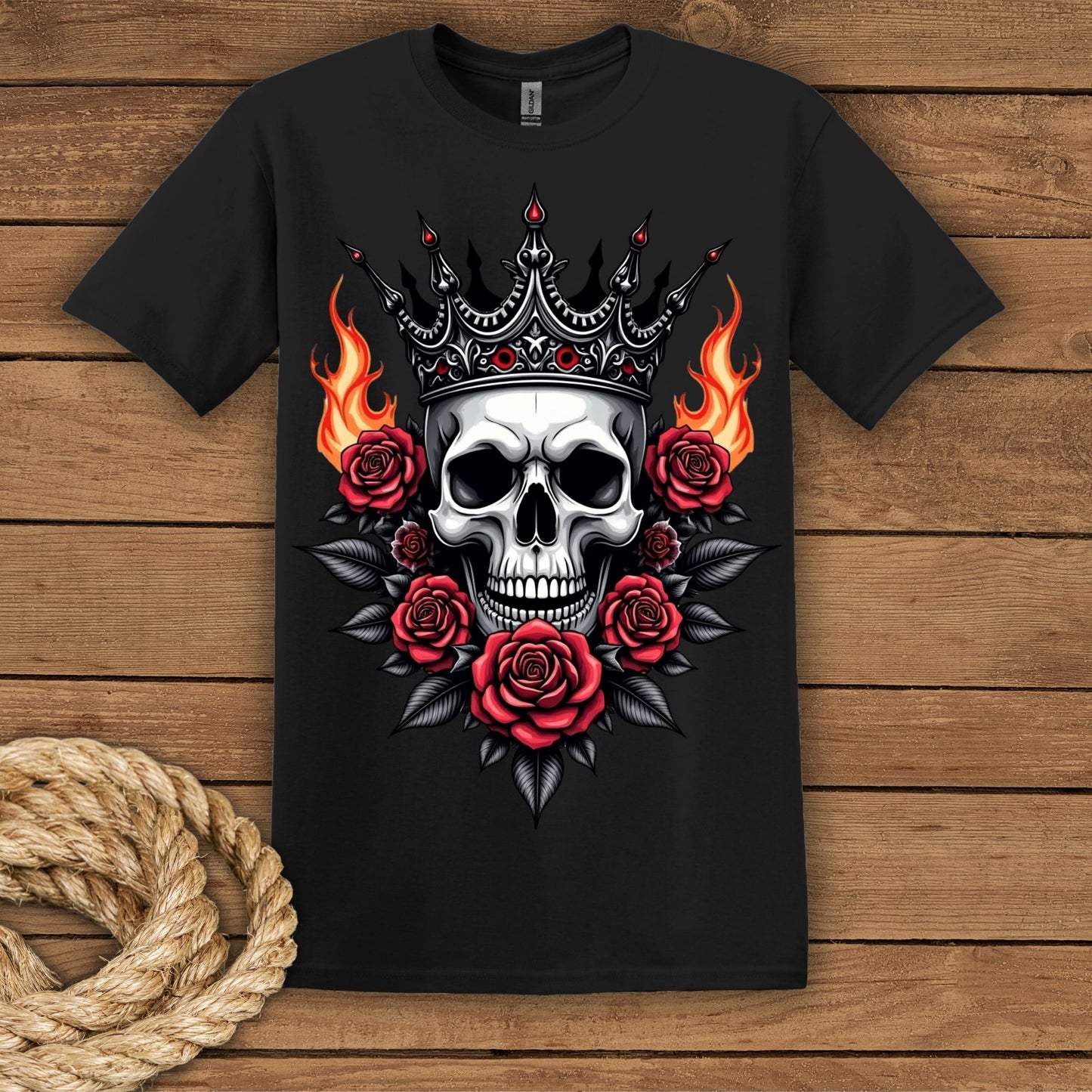 Skull Crown Graphic T-Shirt
