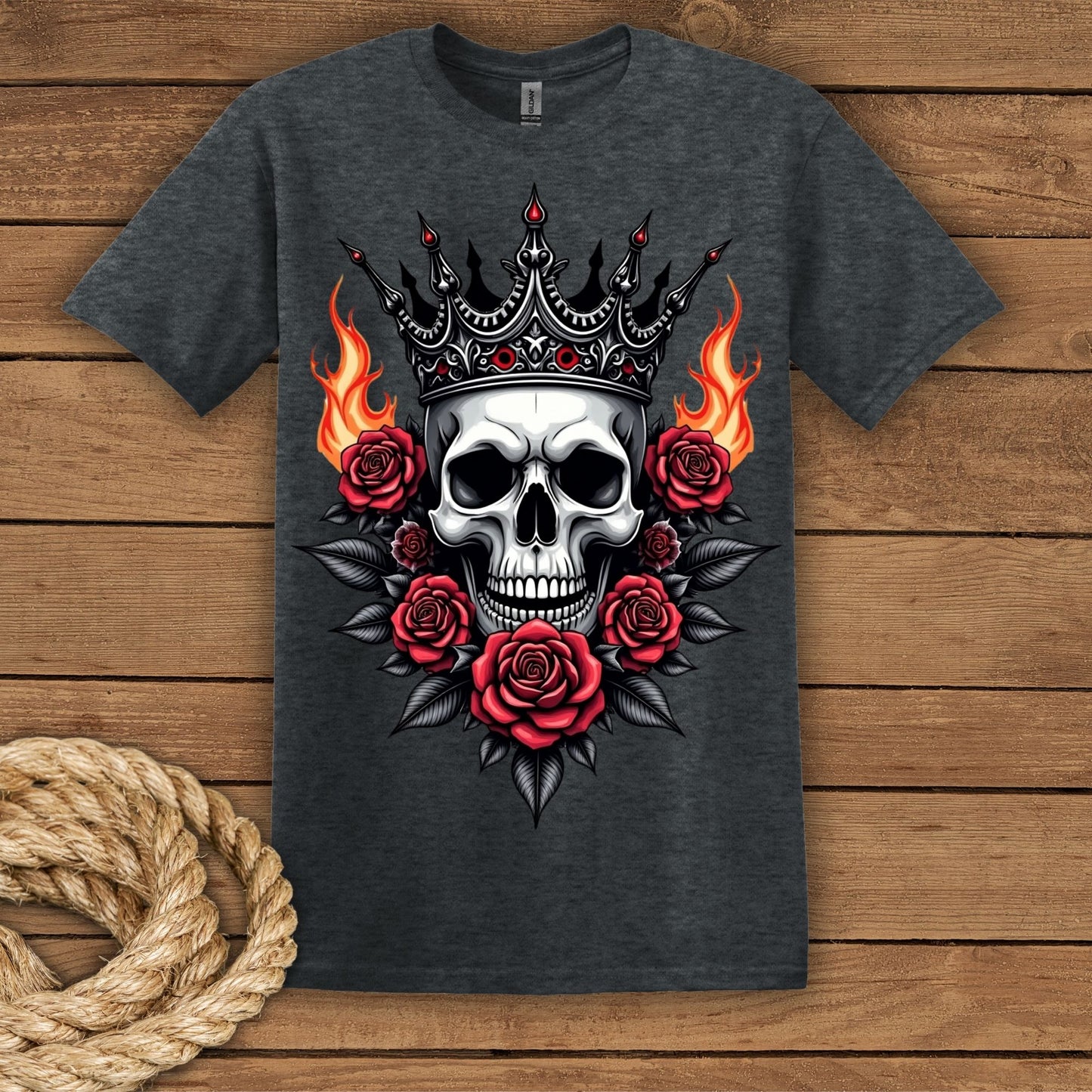 Skull Crown Graphic T-Shirt