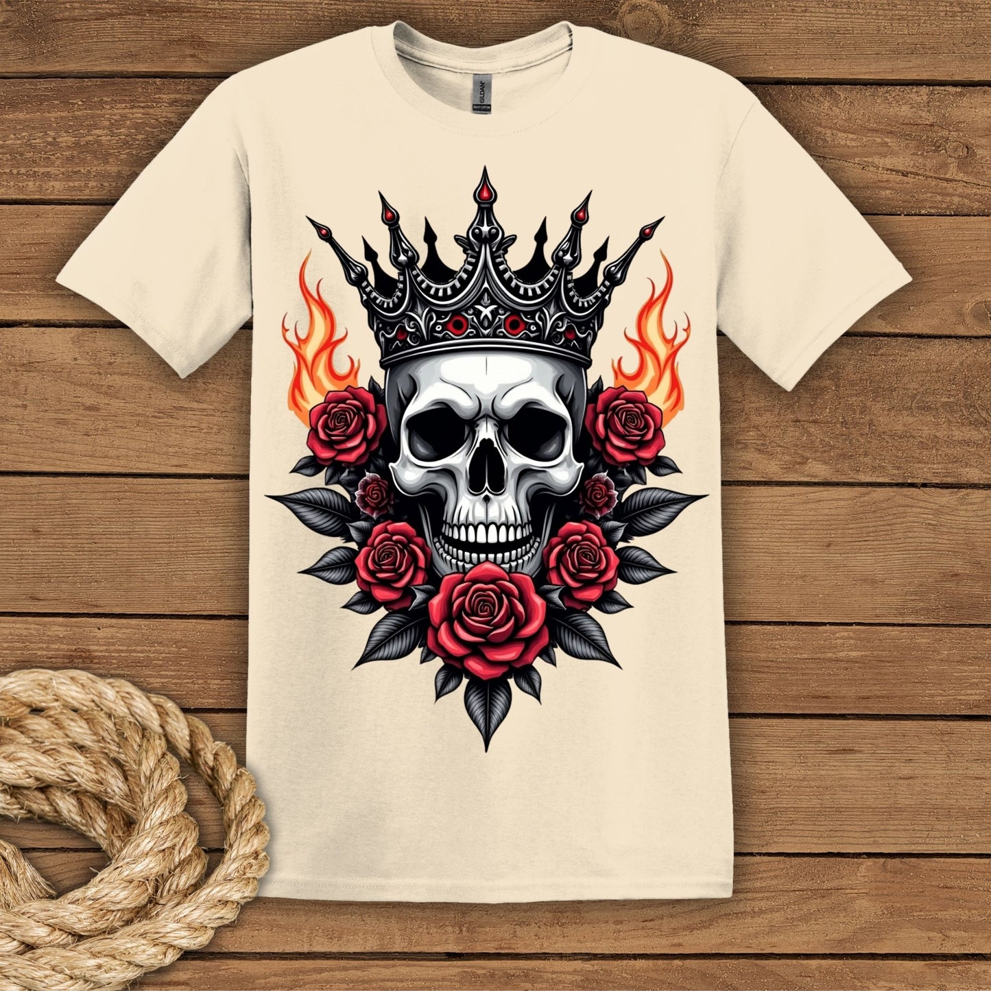 Skull Crown Graphic T-Shirt