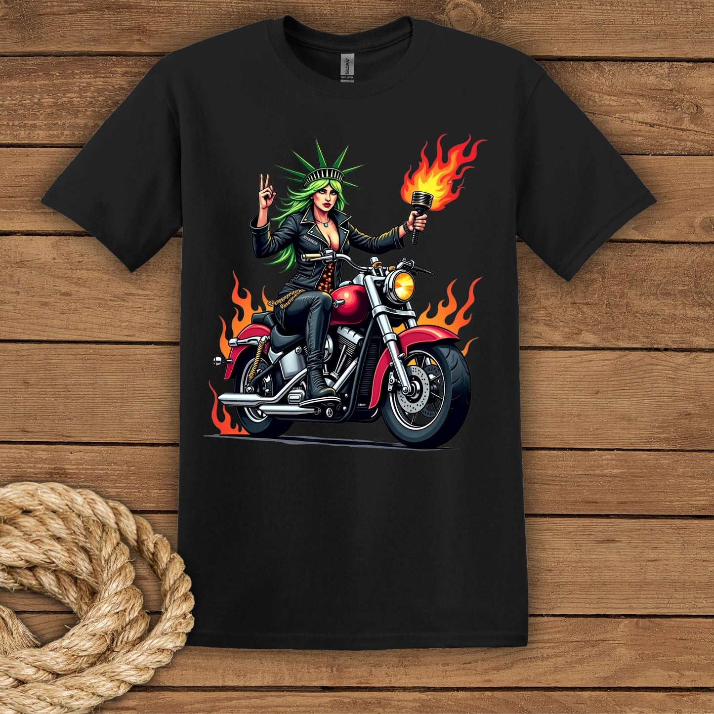 Rebellious Liberty Graphic T-Shirt