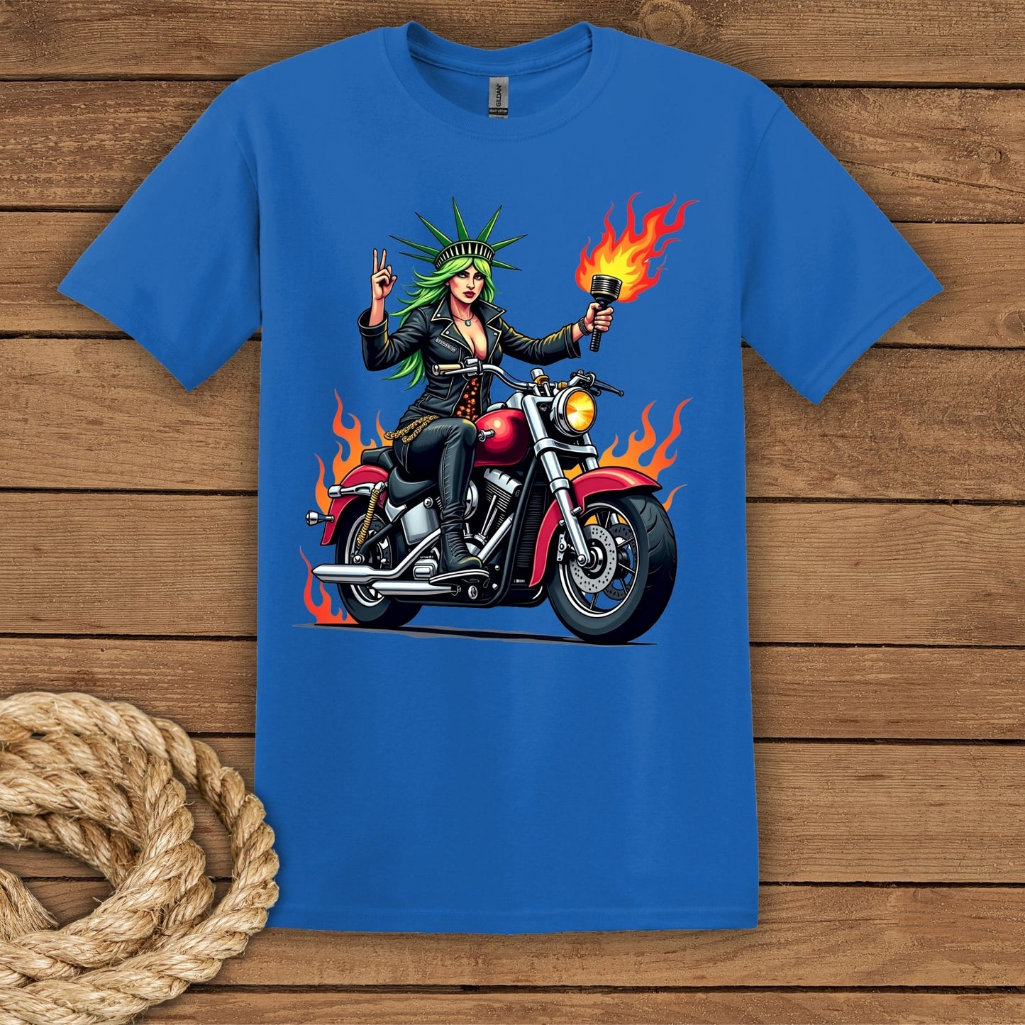 Rebellious Liberty Graphic T-Shirt