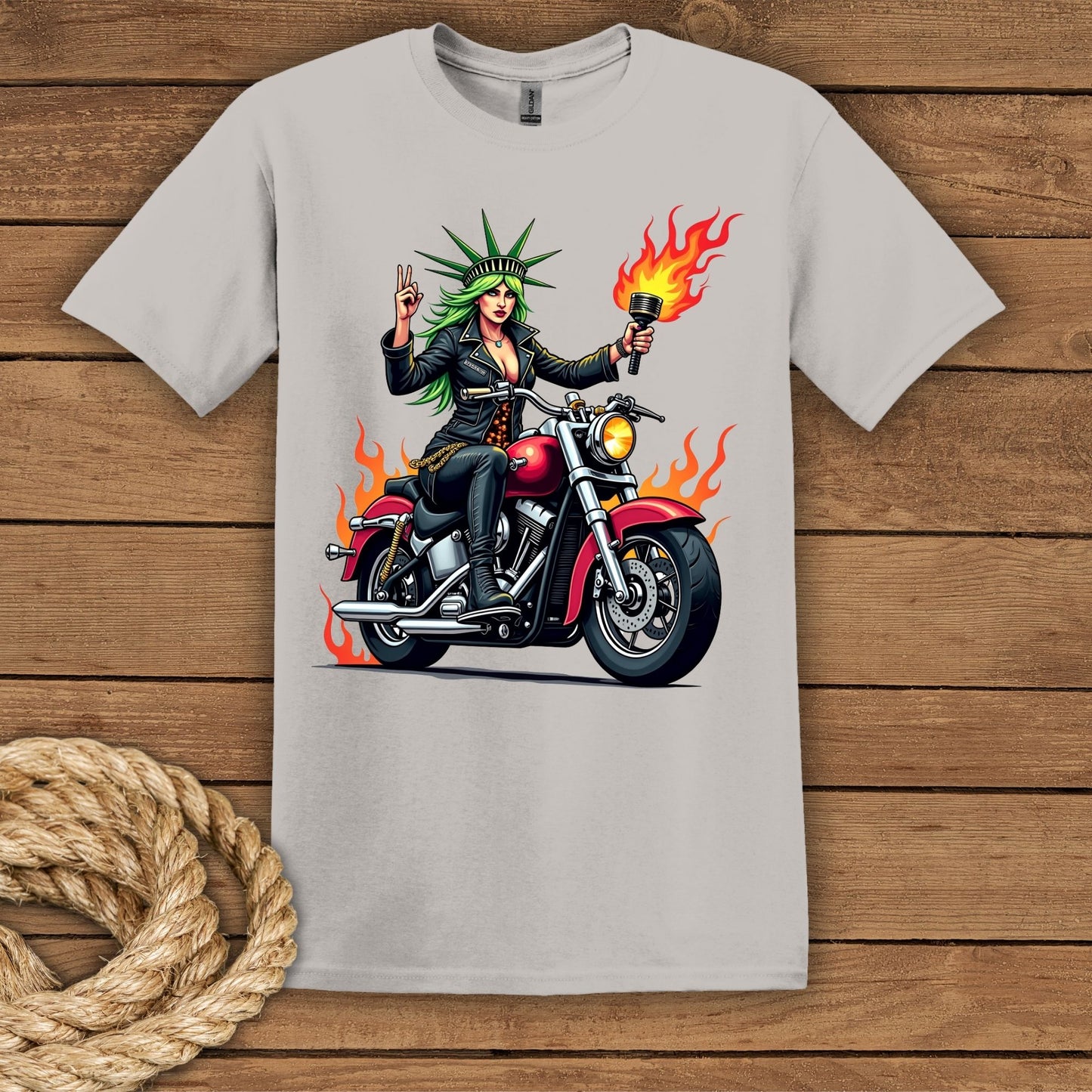 Rebellious Liberty Graphic T-Shirt