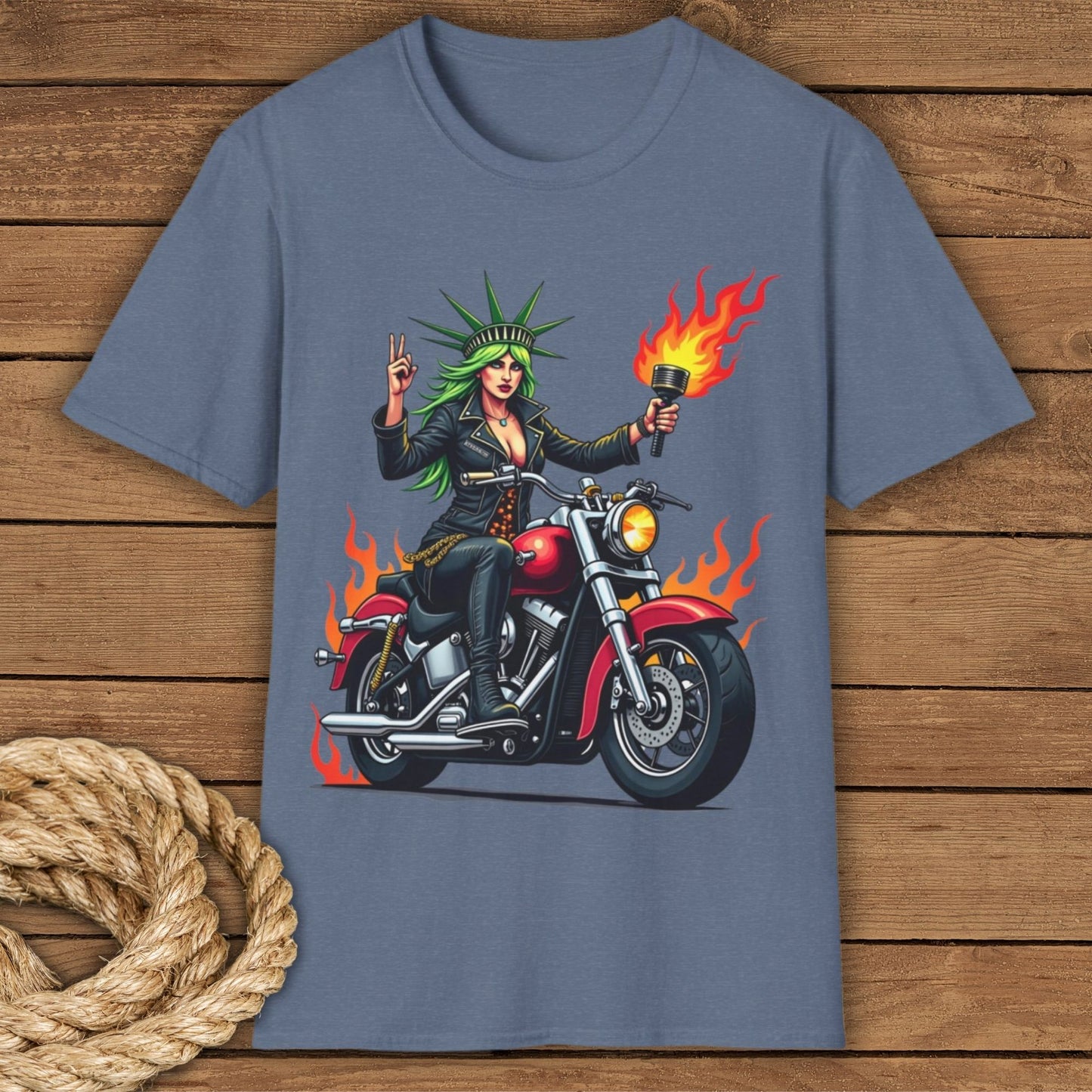 Rebellious Liberty Graphic T-Shirt