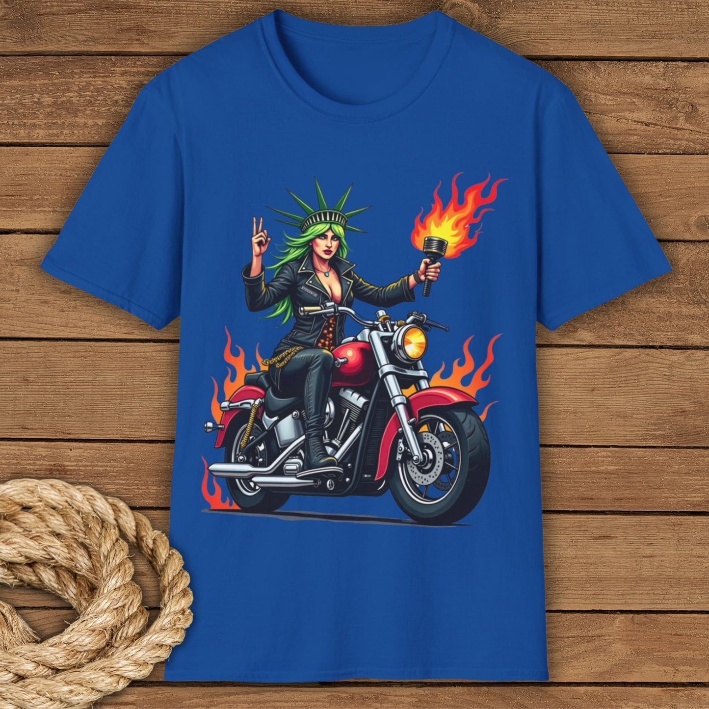 Rebellious Liberty Graphic T-Shirt