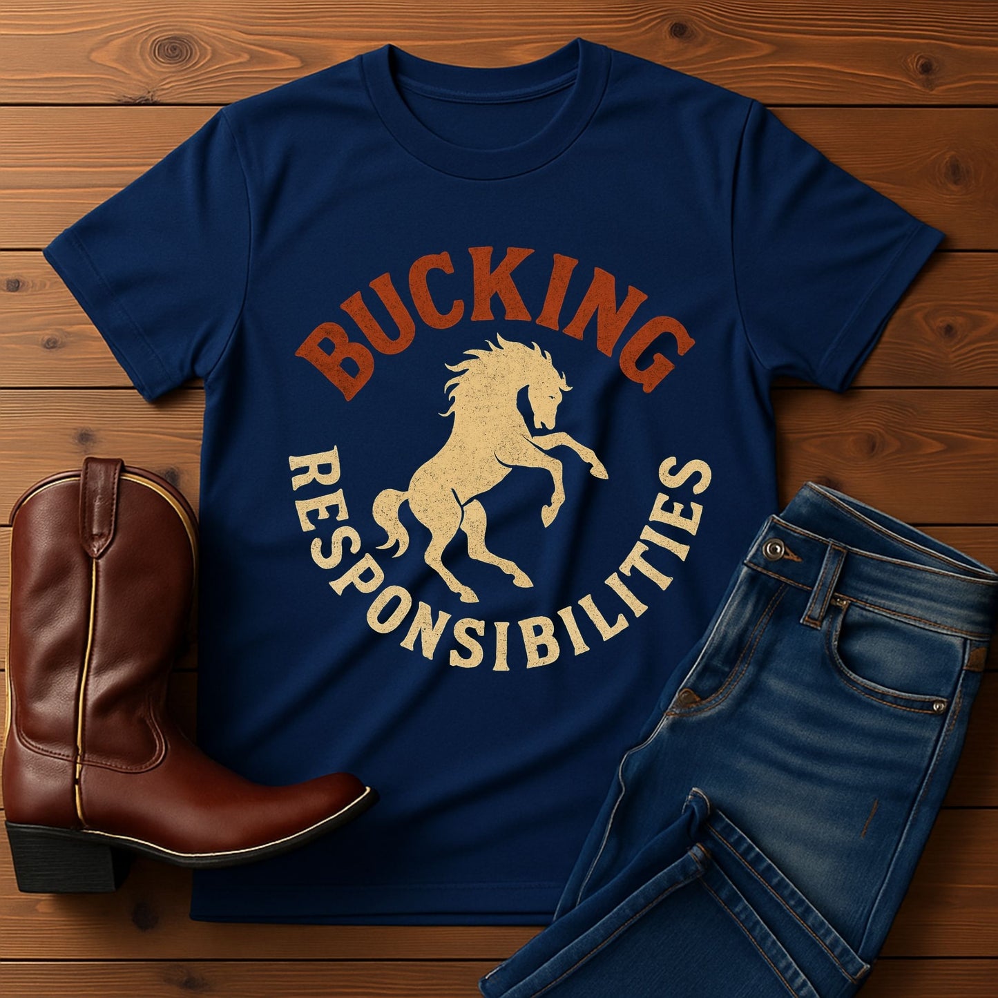 Bucking Responsibilities T-Shirt