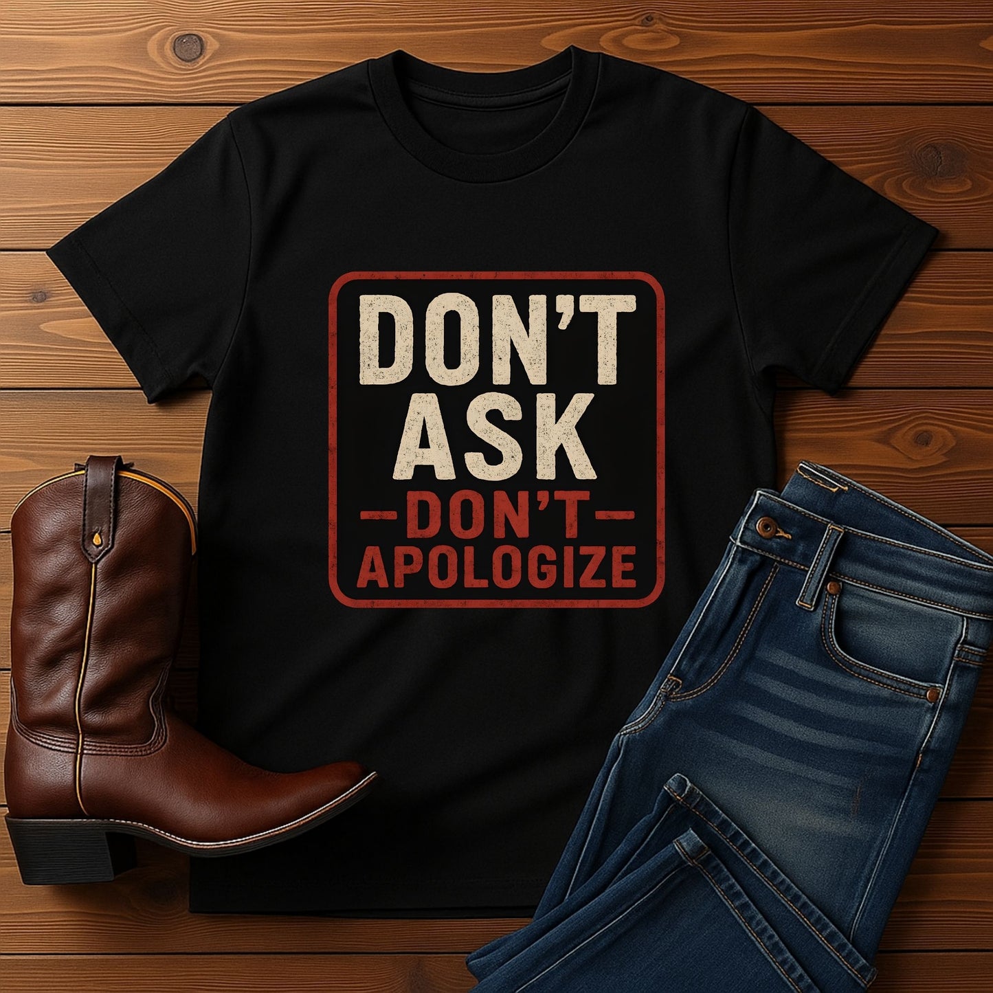 Don't Ask, Don't Apologize T-Shirt