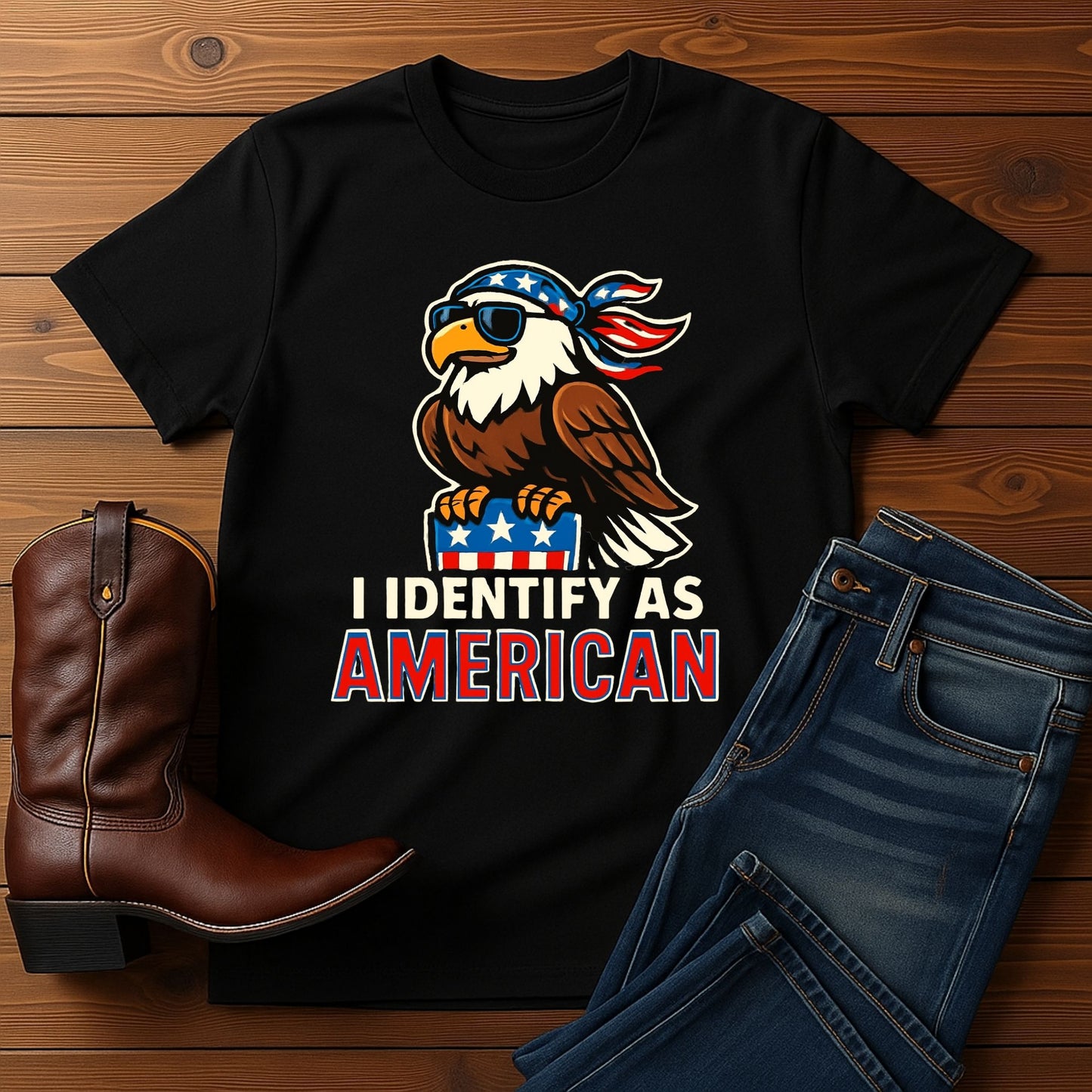 I Identify As American T-Shirt