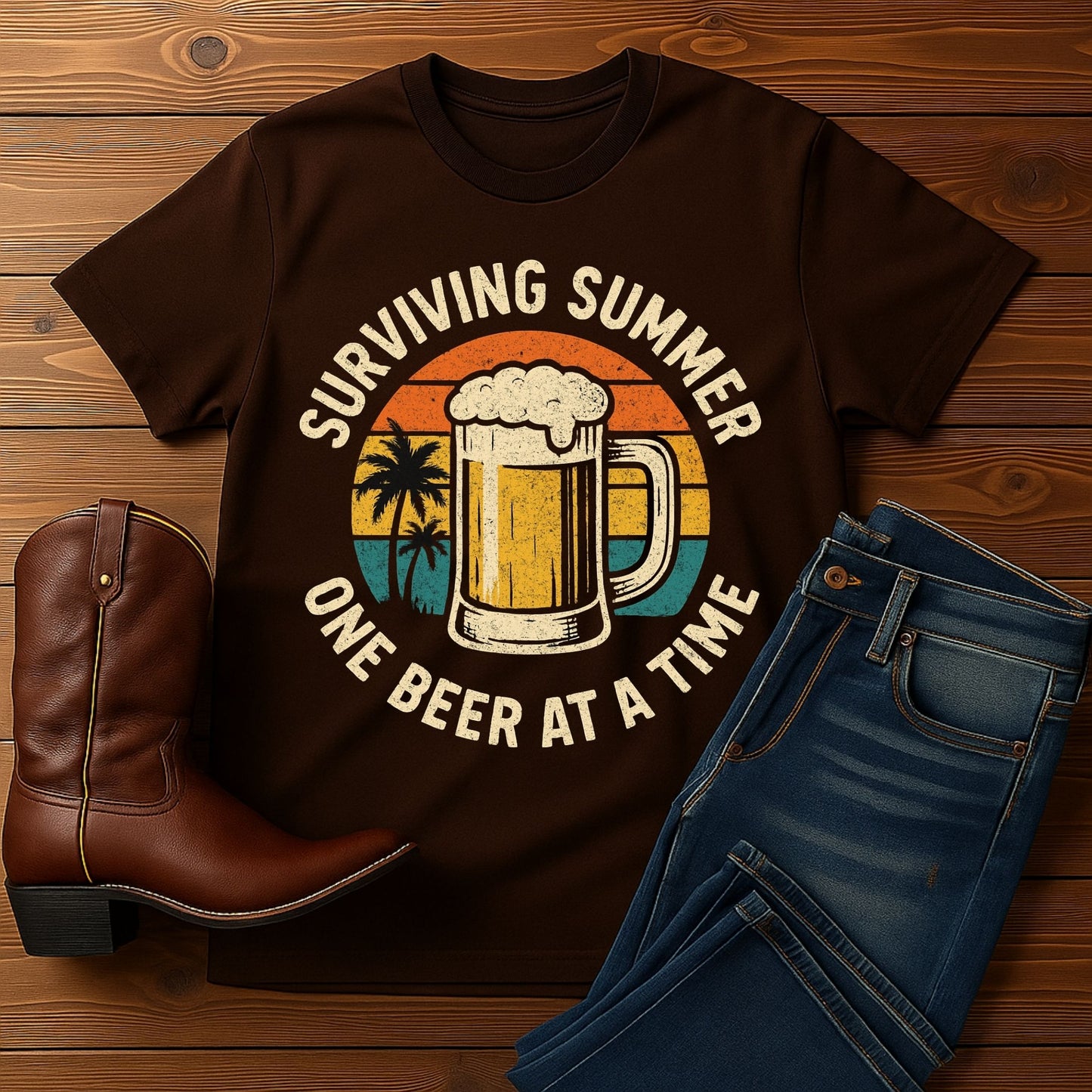 Summer Vibes Beer Lovers T-Shirt