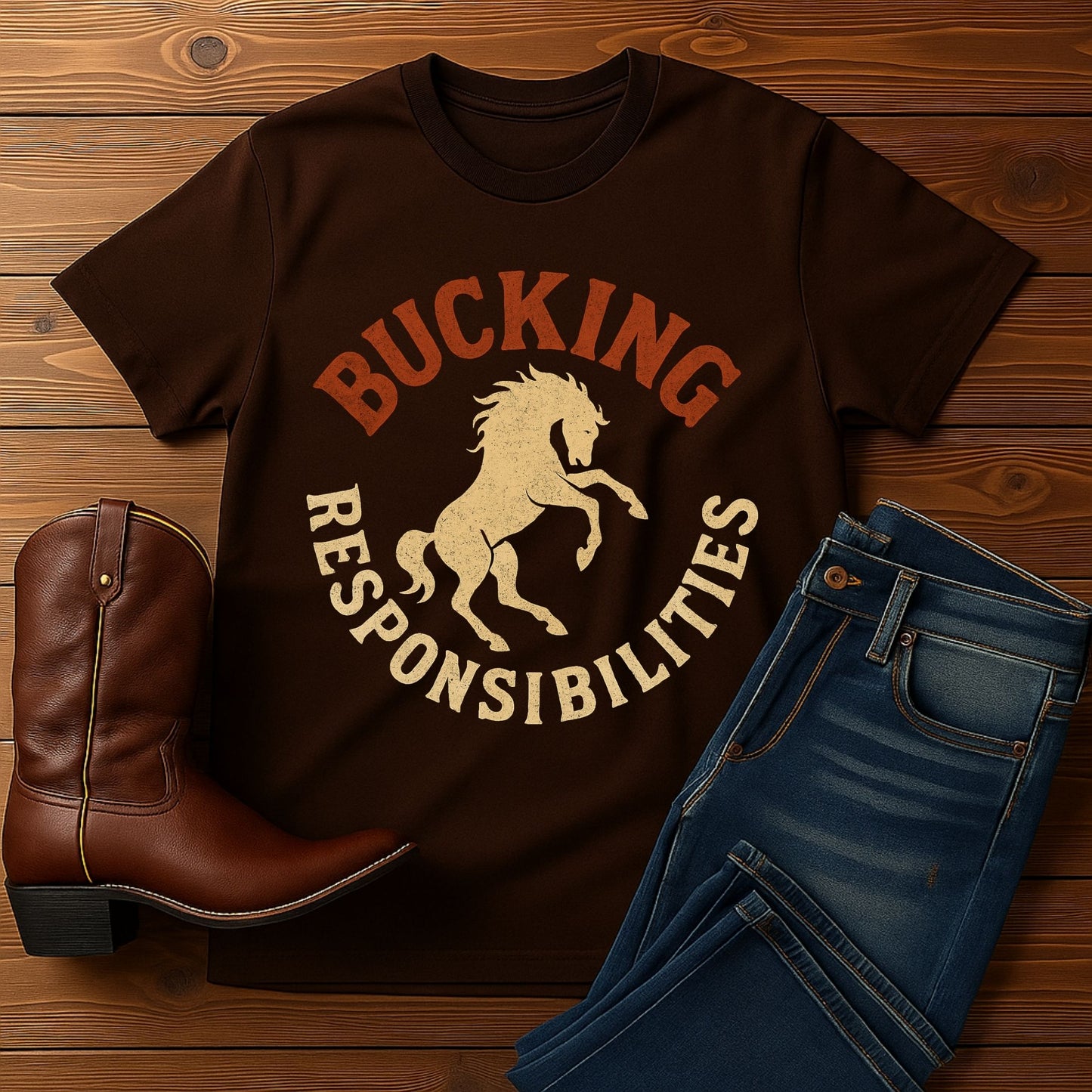 Bucking Responsibilities T-Shirt
