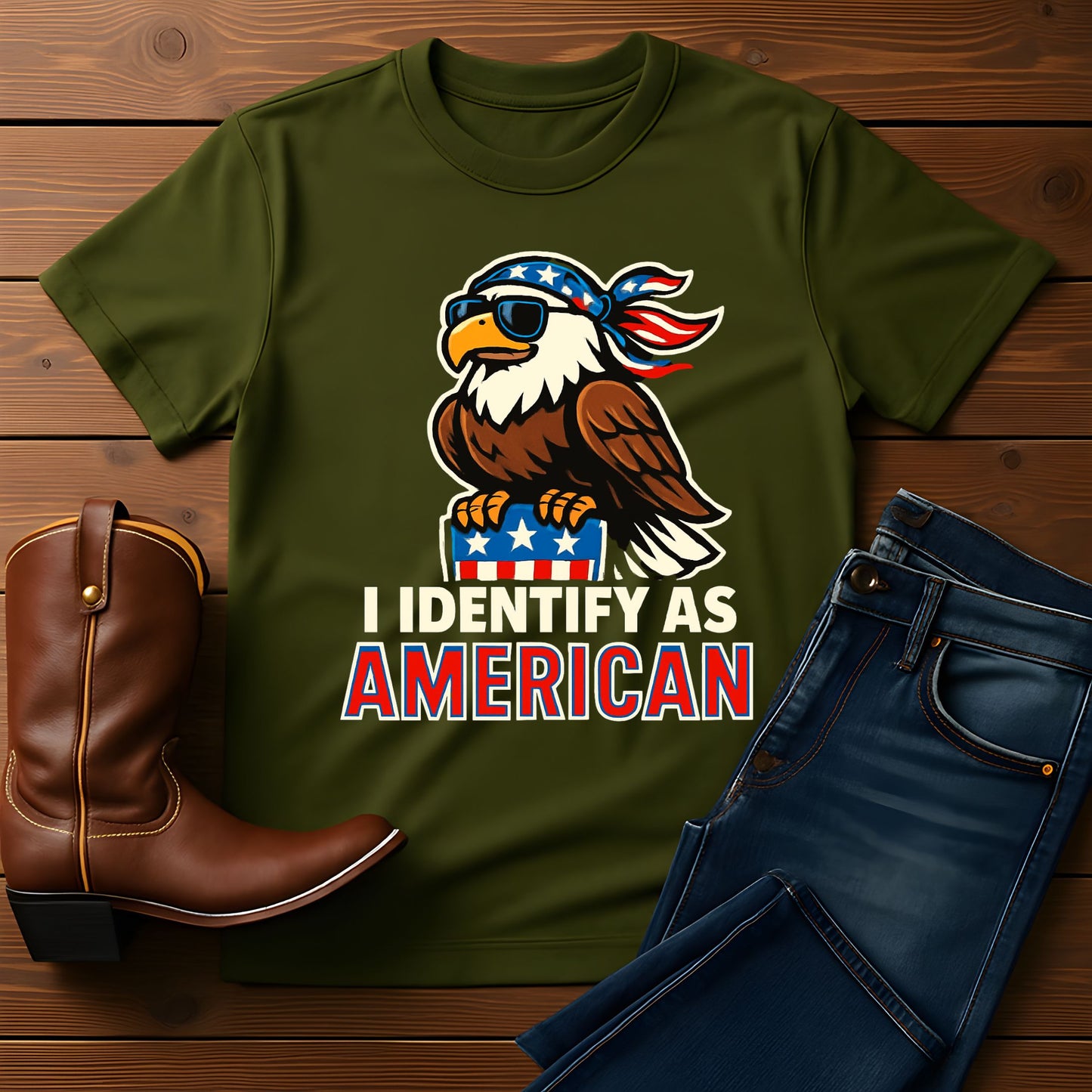 I Identify As American T-Shirt