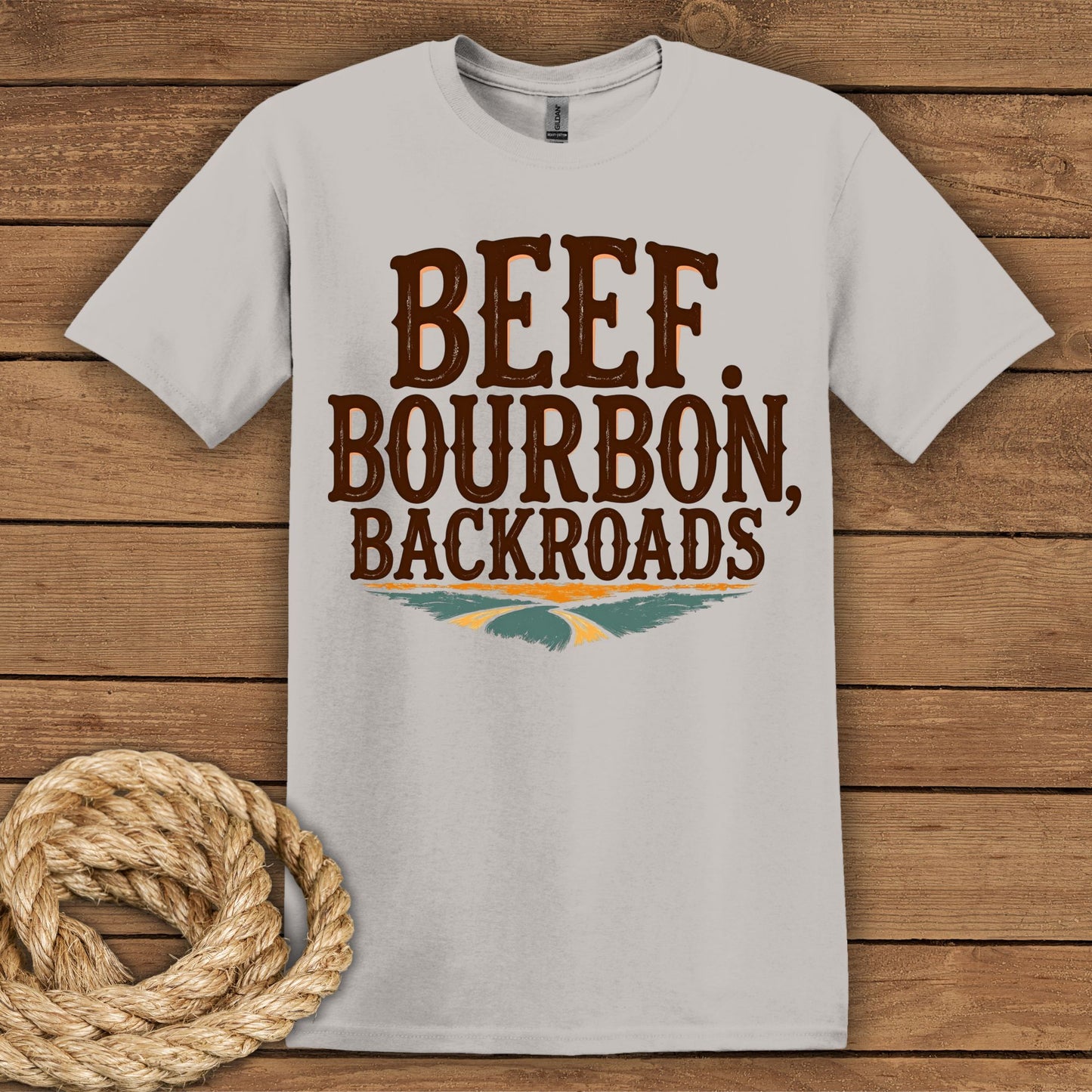 Beef Bourbon Backroads Unisex T-Shirt
