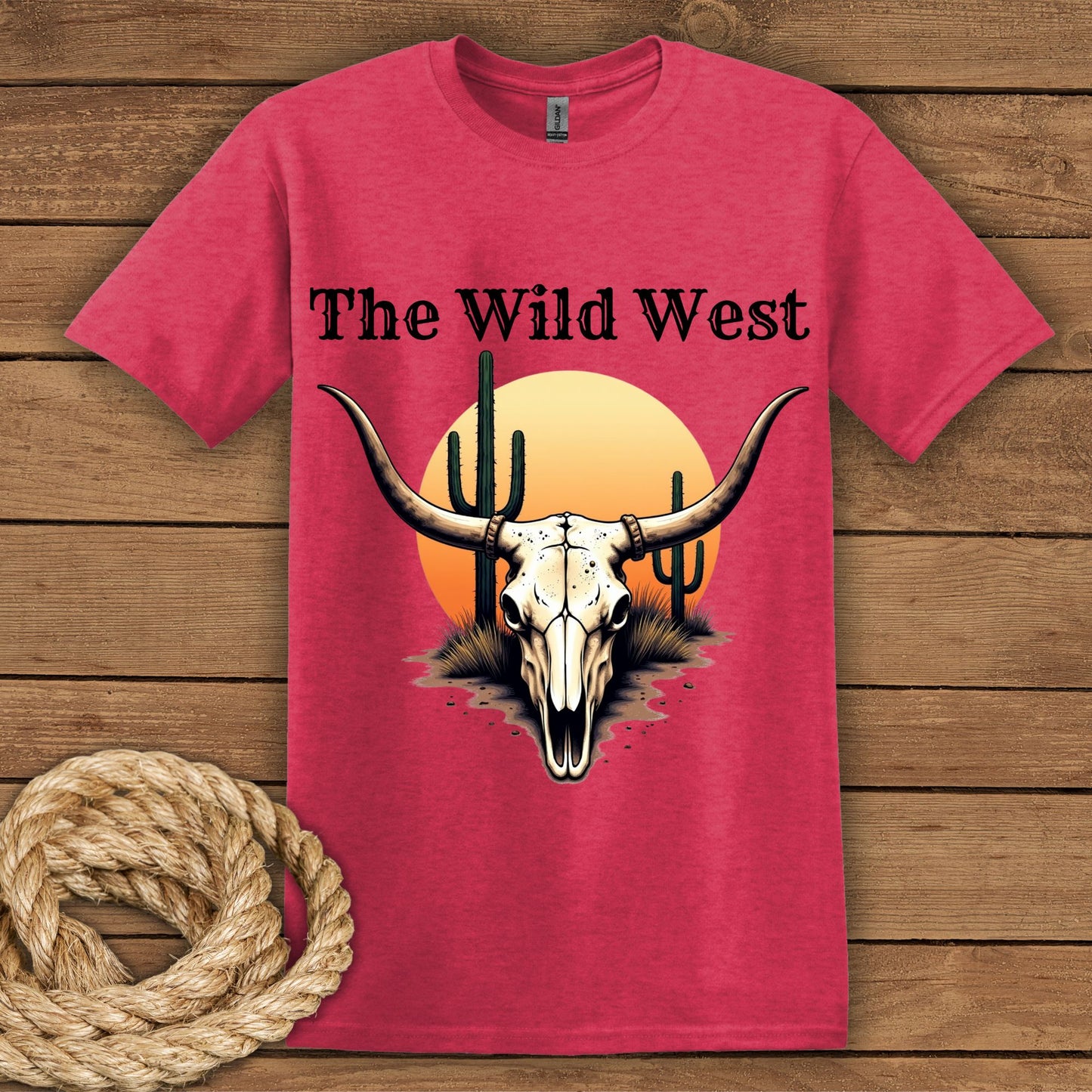 Wild West Graphic Tee, Unisex Shirt