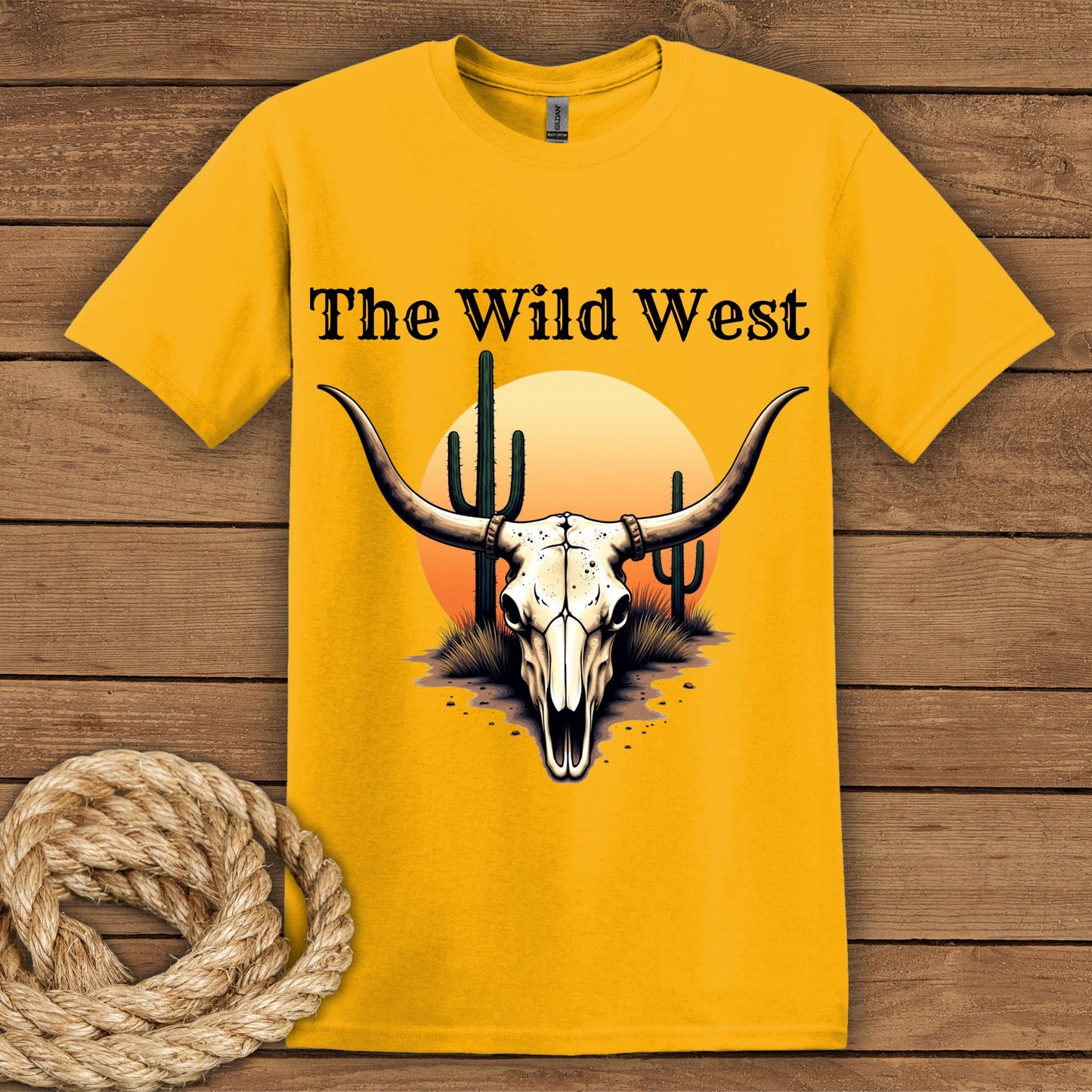 Wild West Graphic Tee, Unisex Shirt