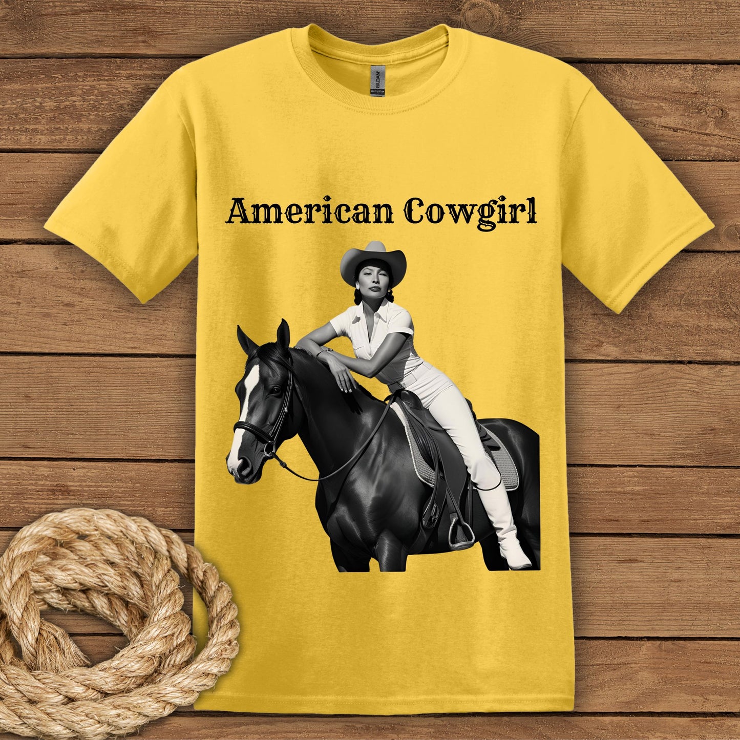 Vintage American Cowgirl T-Shirt
