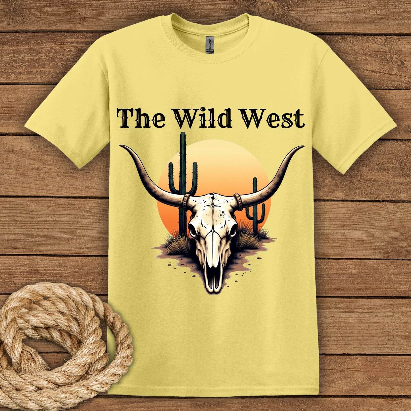 Wild West Graphic Tee, Unisex Shirt