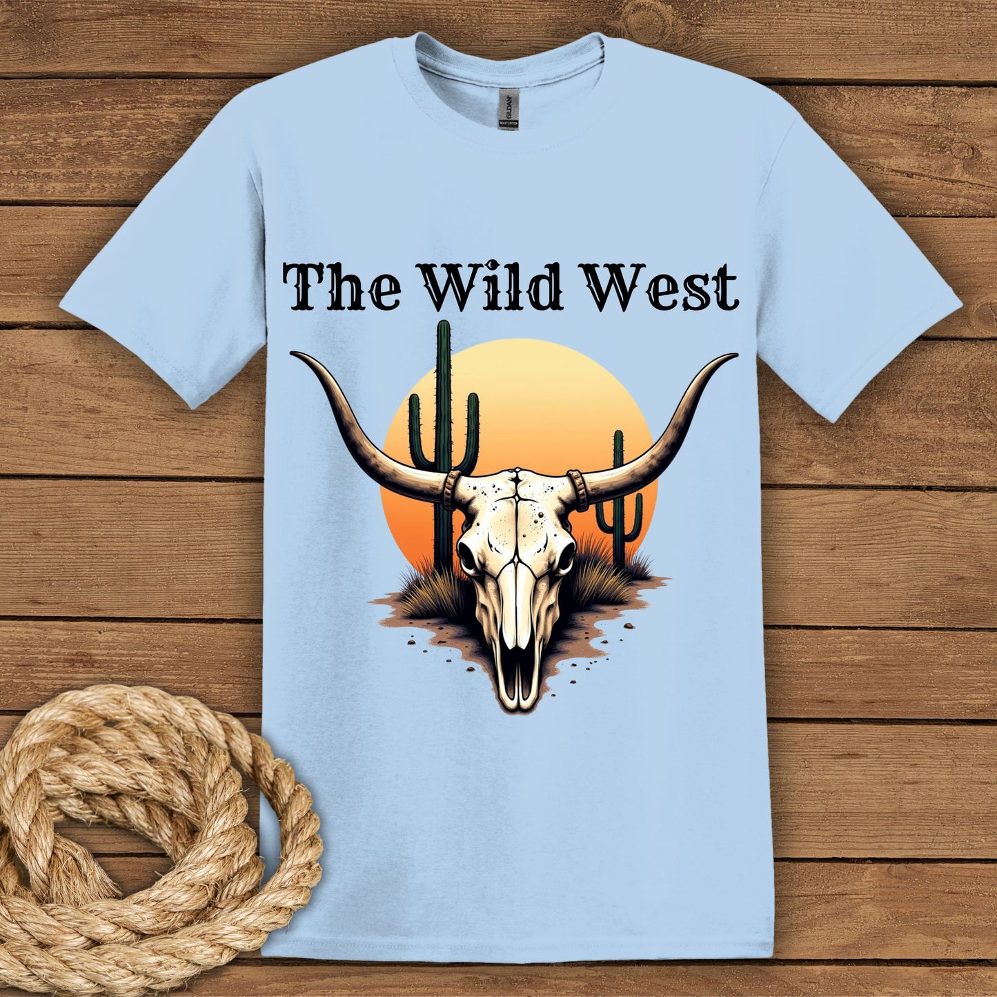 Wild West Graphic Tee, Unisex Shirt
