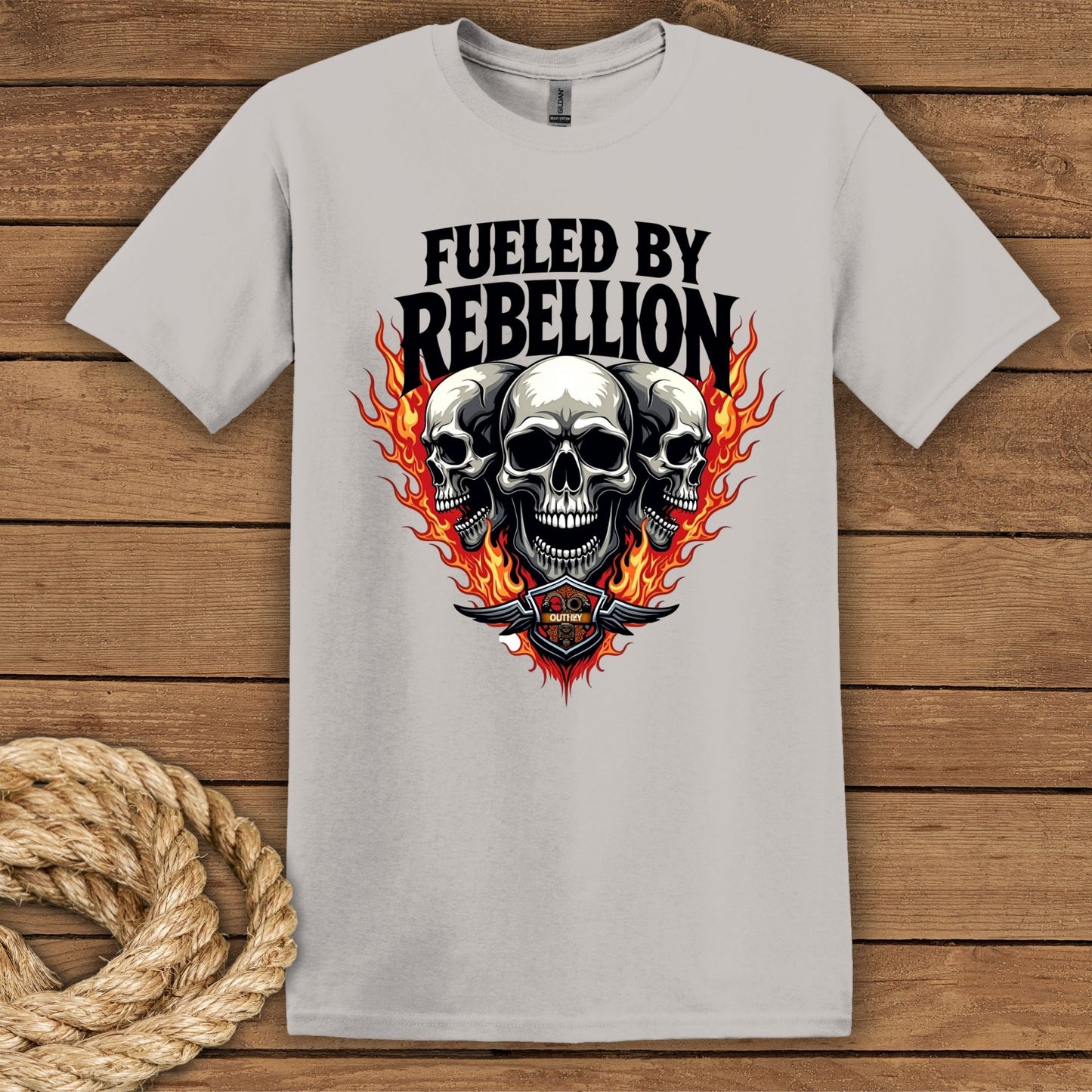 Fueled by Rebellion Unisex Softstyle T-Shirt