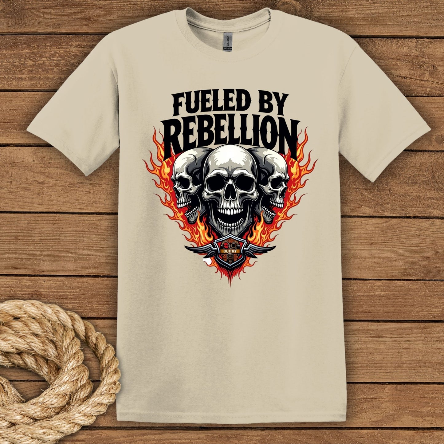 Fueled by Rebellion Unisex Softstyle T-Shirt
