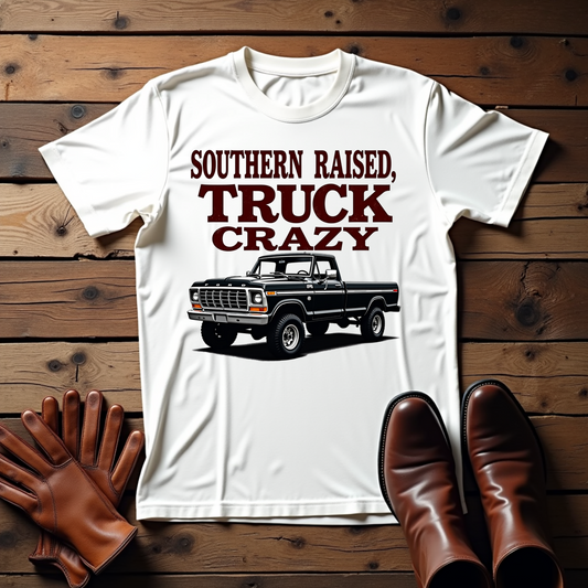Southern Raised Truck Crazy Unisex T-Shirt
