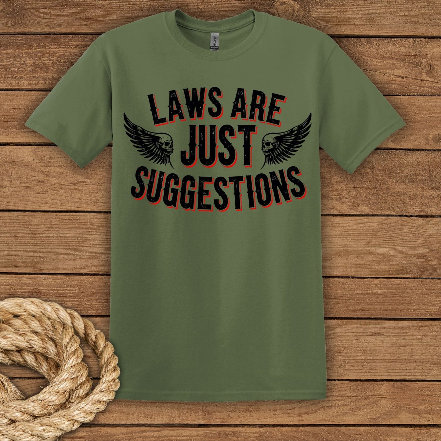 Laws Are Just Suggestions Graphic T-Shirt
