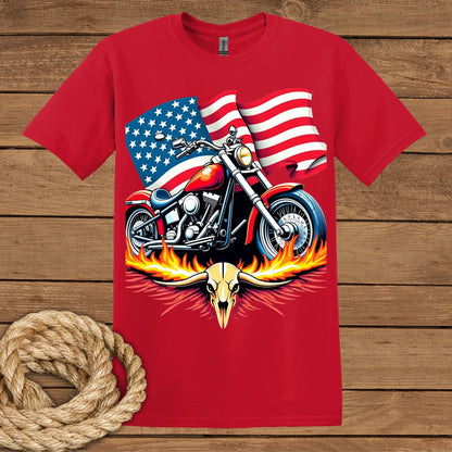 Born to Ride. Raised American T-Shirt
