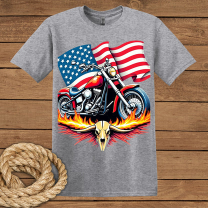 Born to Ride. Raised American T-Shirt