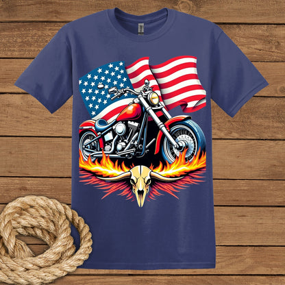 Born to Ride. Raised American T-Shirt