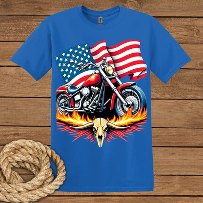 Born to Ride. Raised American T-Shirt