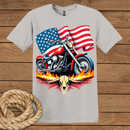 Born to Ride. Raised American T-Shirt