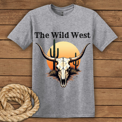 Wild West Graphic Tee, Unisex Shirt