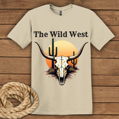 Wild West Graphic Tee, Unisex Shirt