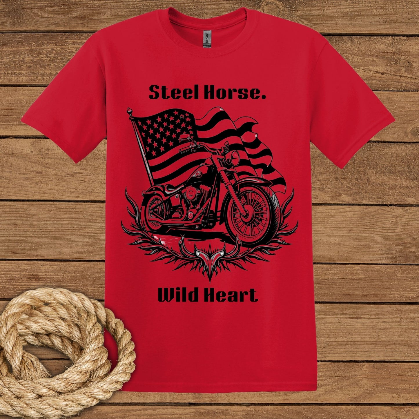 Steel Horse Wild Heart T-Shirt