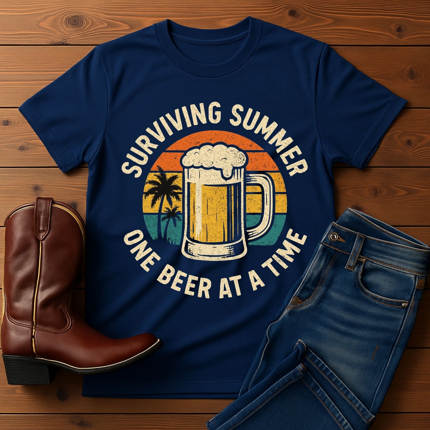 Summer Vibes Beer Lovers T-Shirt