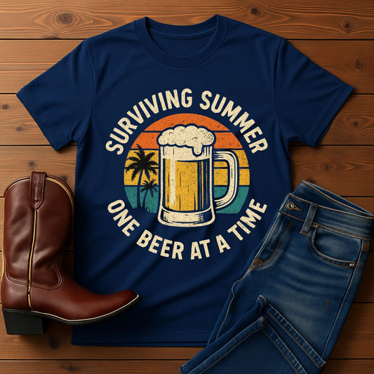 Summer Vibes Beer Lovers T-Shirt