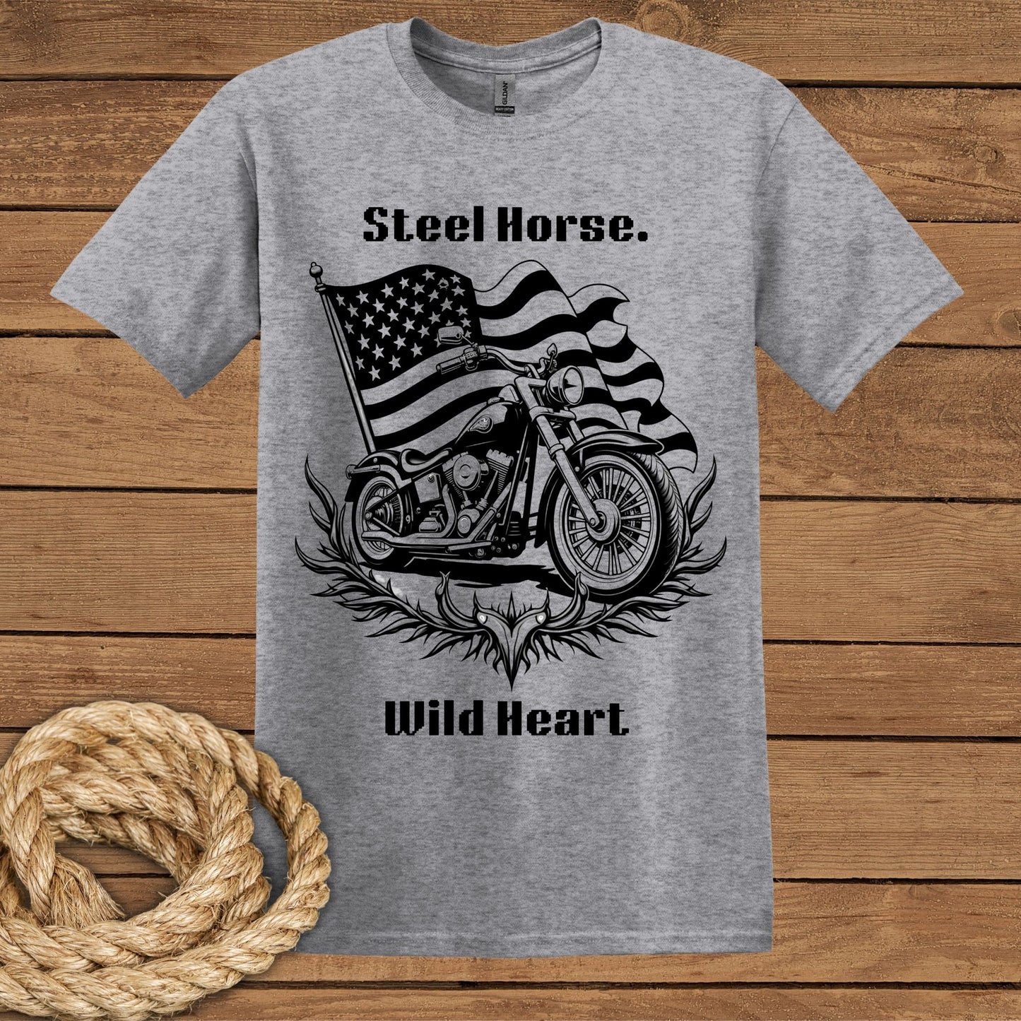 Steel Horse Wild Heart T-Shirt